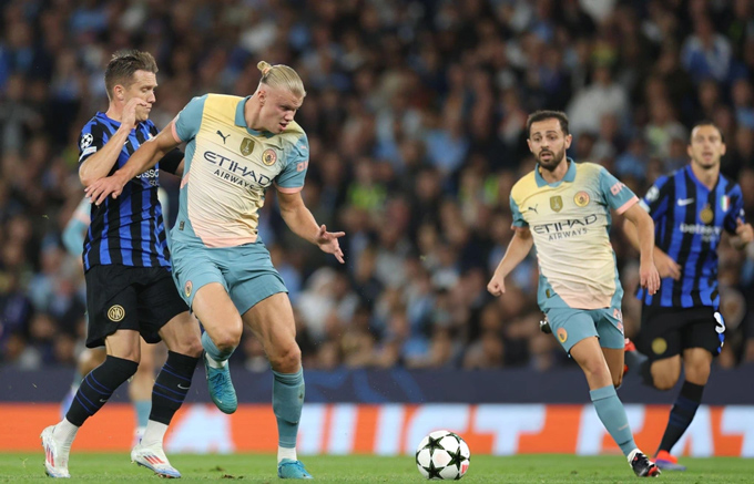 Haaland đã không thể làm gì Inter Milan