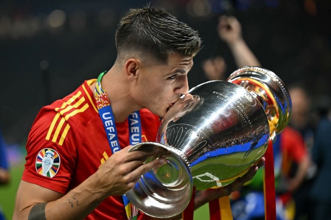 Morata là thủ quân ĐT Tây Ban Nha vô địch EURO 2024