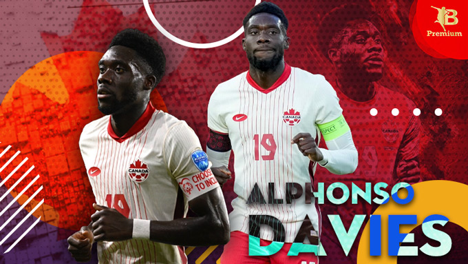 Alphonso Davies, từ đứa trẻ nhút nhát đến thủ lĩnh số 1 tại ĐT Canada