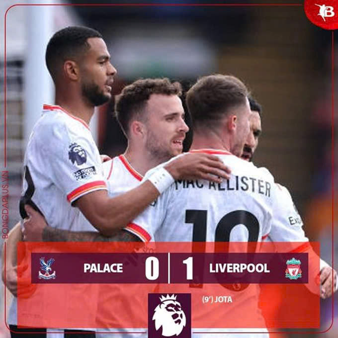 Crystal Palace vs Liverpool