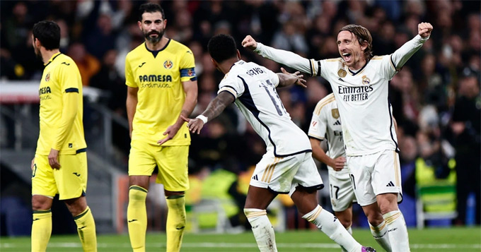 Modric tỏa sáng với đường kiến tạo cho Valveder mở tỷ số