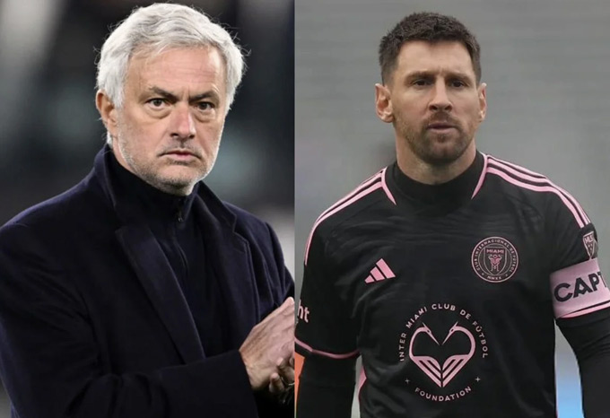 Messi là cầu thủ mà Mourinho tiếc nuối vì chưa được làm việc cùng